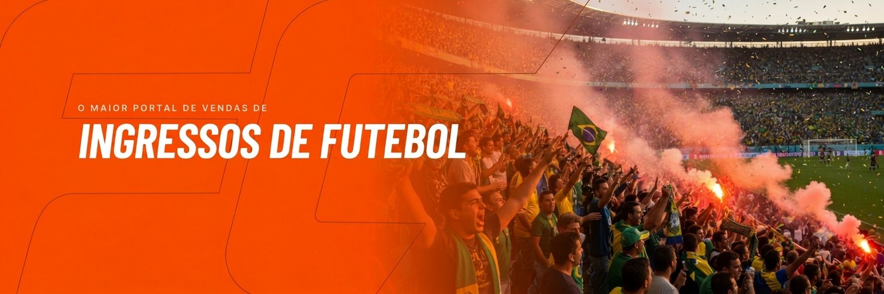 O maior portal de vendas de ingressos de futebol